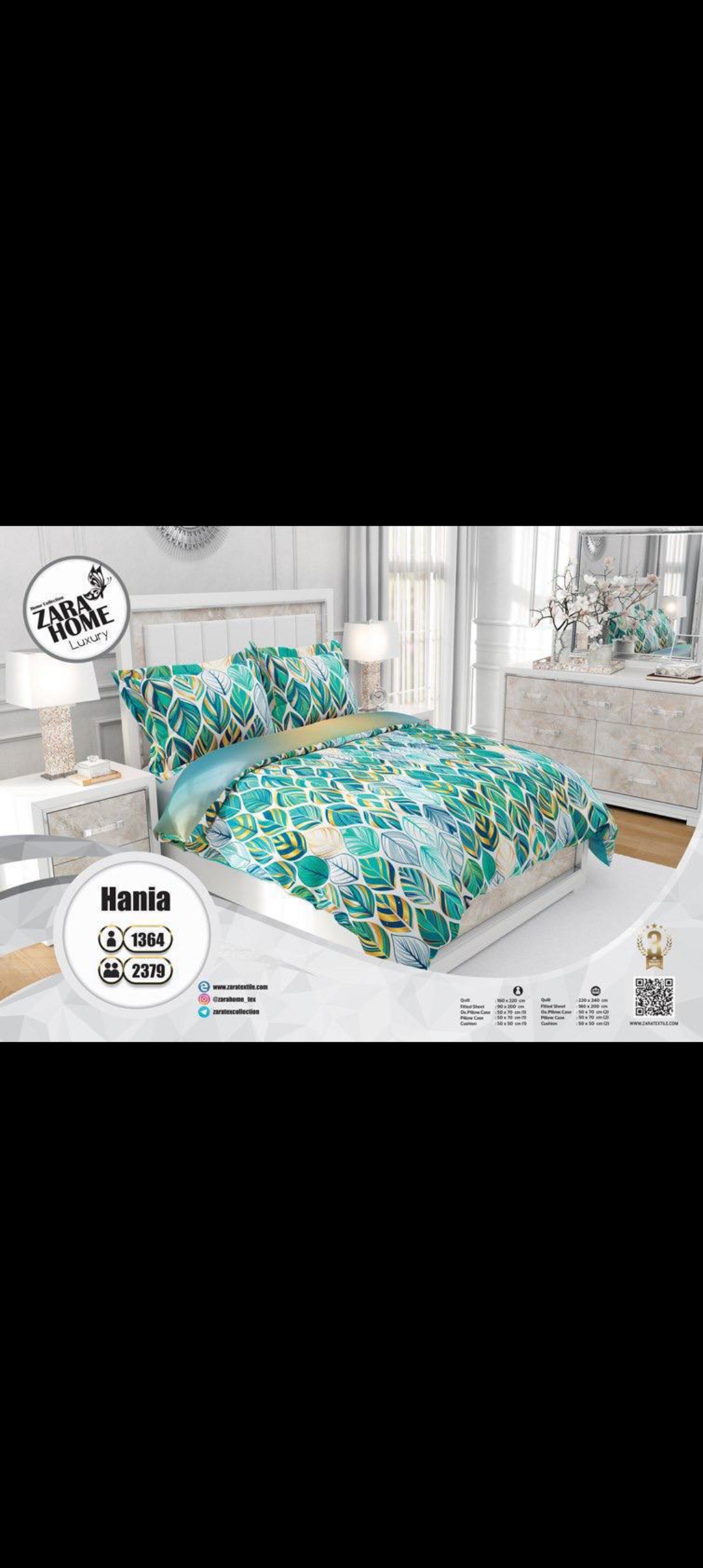 روتختی زارا مدل Hania کد 2379 دو نفره