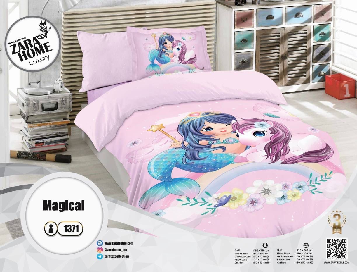 ست روتختی برند زارا مدل Magical یک نفره